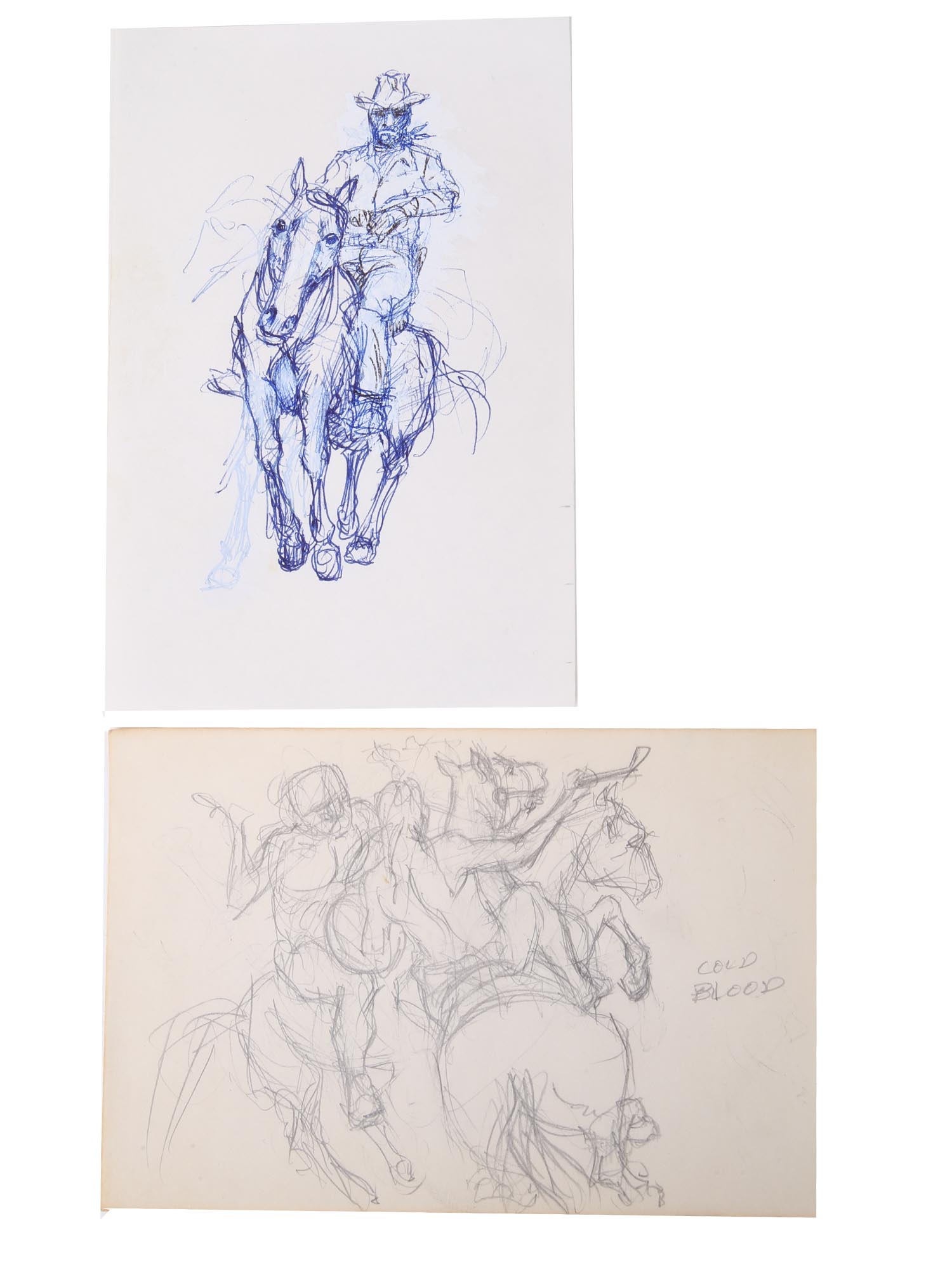 AMERICAN SKETCH DRAWINGS BY WILLIAM FRACCIO PIC-0